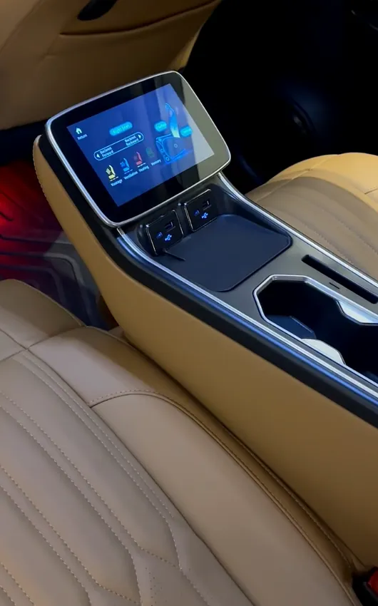 Hand-finished dashboard and console