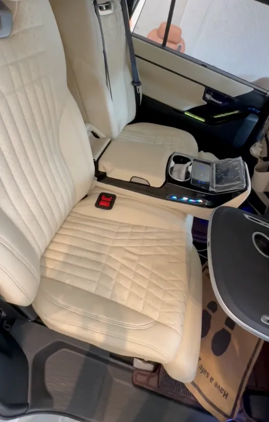 Bespoke diamond-quilted leather